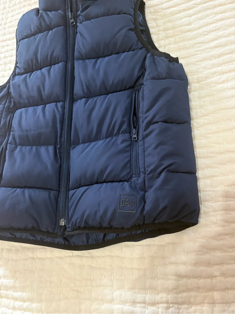 GAP Navy Kids Puffer Vest